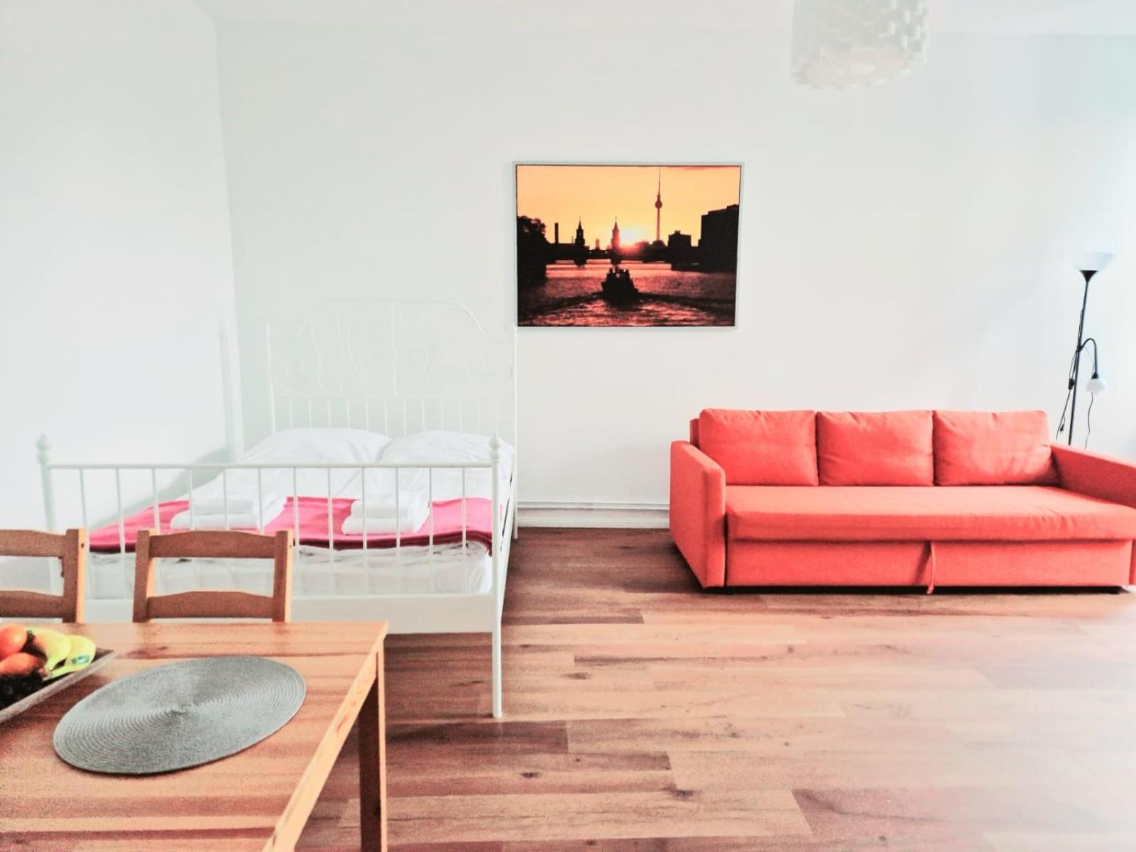 City Studio Apartment For 4, Near Sonnenallee Berlin Exterior foto